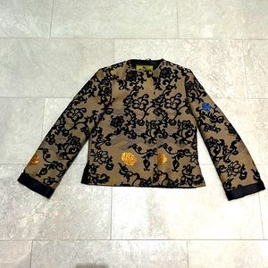 ETRO women’s jacket,hip length, size 42. Made in Italy.